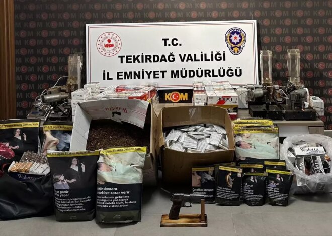 Tekirdağ’da Kaçakçılık Operasyonu: 10 Şüpheli Yakalandı